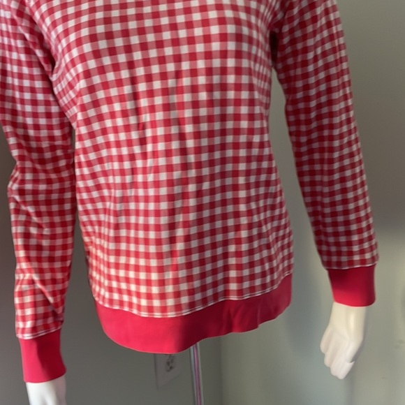 DRAPER JAMES NATALIE SWEATSHIRT IN GINGHAM - Picture 7 of 9